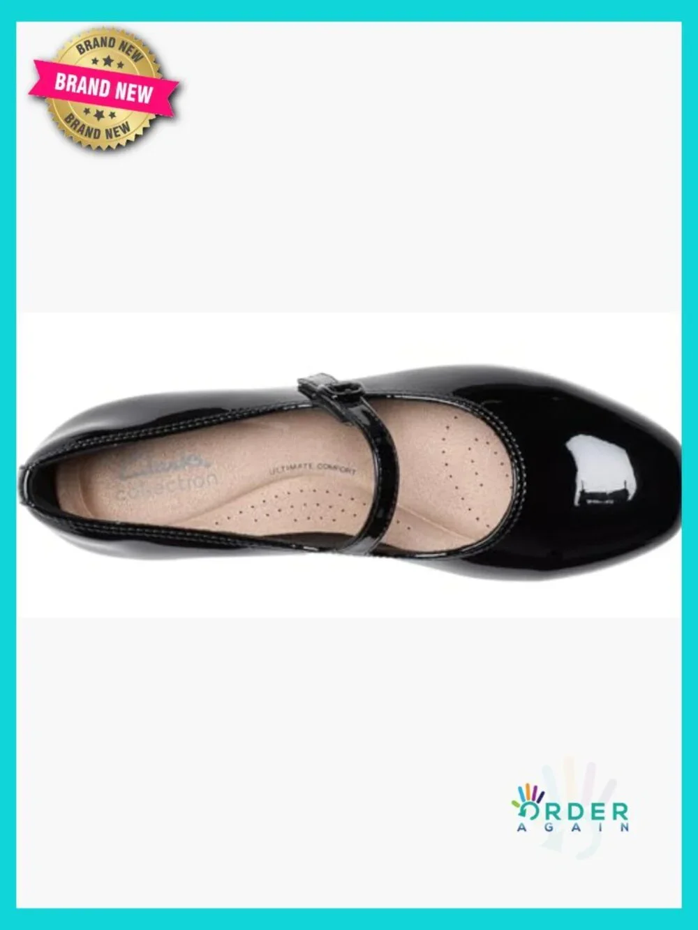 Mary Jane Pumps Block Heel Patent Everyday Work Shoes Comfort Foam Footbed